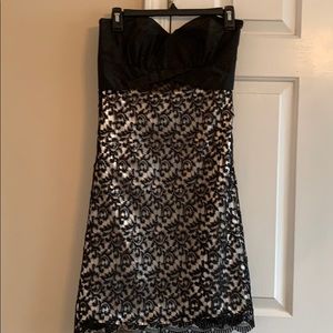 White House Black Market Strapless Dress
